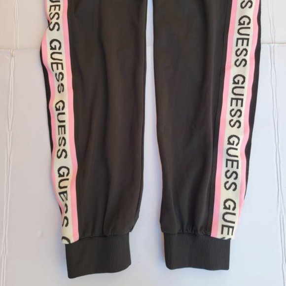 GUESS Sideband Logo Drawstring Waist Jumpsuit sz S - Picture 15 of 16